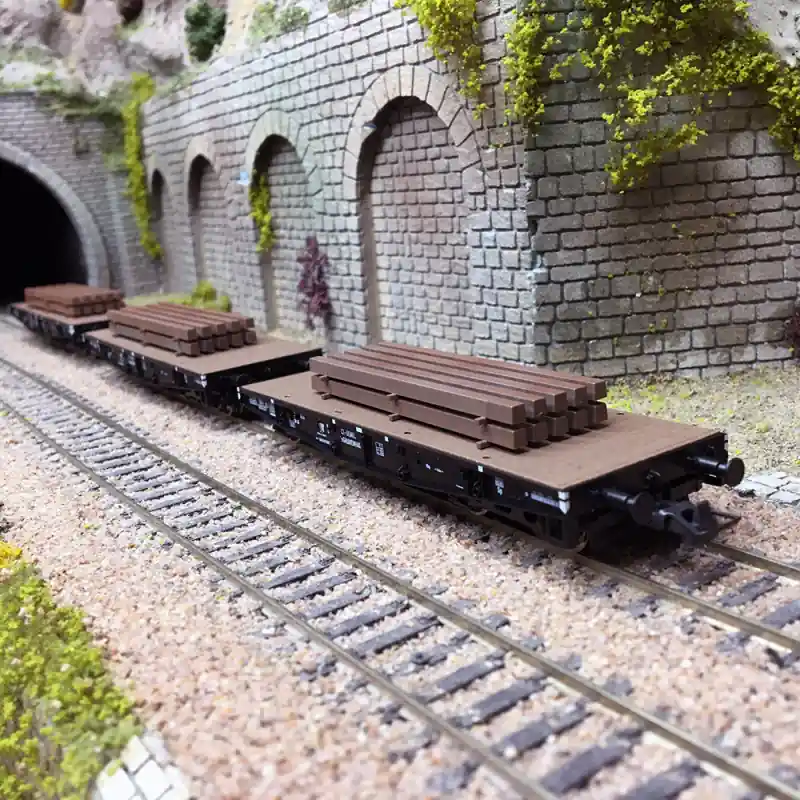 3 wagons robustes de marchandises, NS, Ep. III - ROCO 6600016 - HO 1/87 Livraison Express