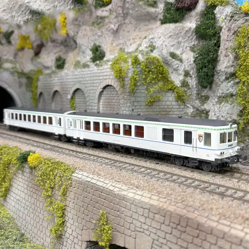 Usine Directe Autorail EAD X4696 + XR8690, Pays de Loire, Nantes, Sncf, 3R AC Digital, Ep. IV - LSMODELS 10530 - HO 1/87