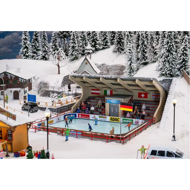 Offre Exclusive Patinoire avec patineurs - FALLER 134005 - HO 1/87