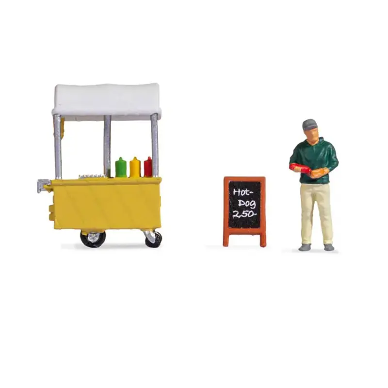 Stand de hot dog - Noch 16505 - HO 1/87 Paiement Sécurisé