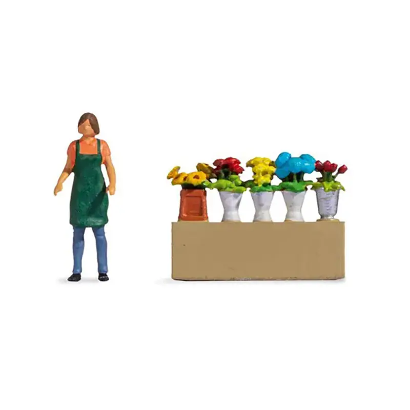 Stand de fleurs - Noch 16502 - HO 1/87 Offre Exclusive