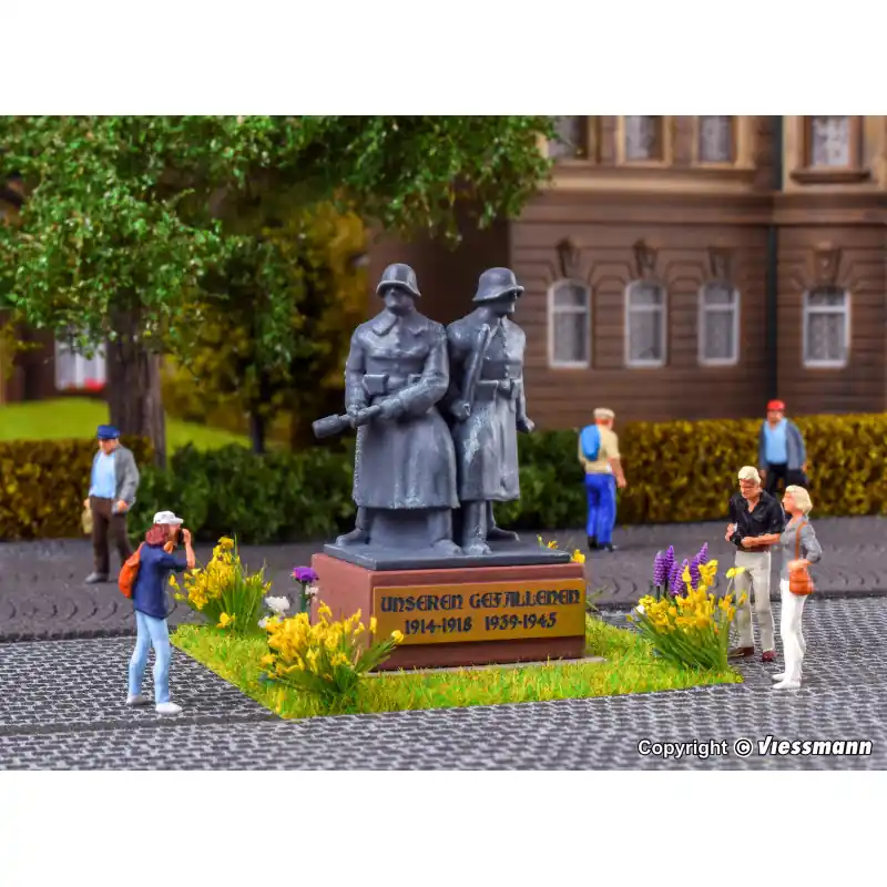 Acheter Direct Monument aux morts 1914-1918 et 1939-1945 - VOLLMER 48286 - HO 1/87