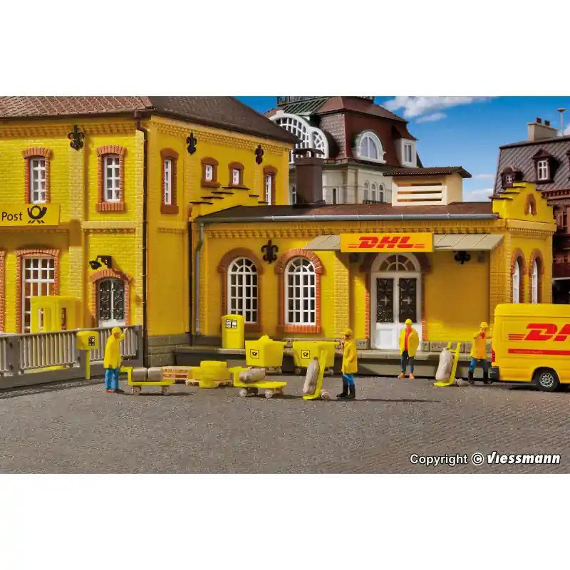 Commander Vite Accessoires et décorations postales "DHL" - VOLLMER 45131 - HO 1/87