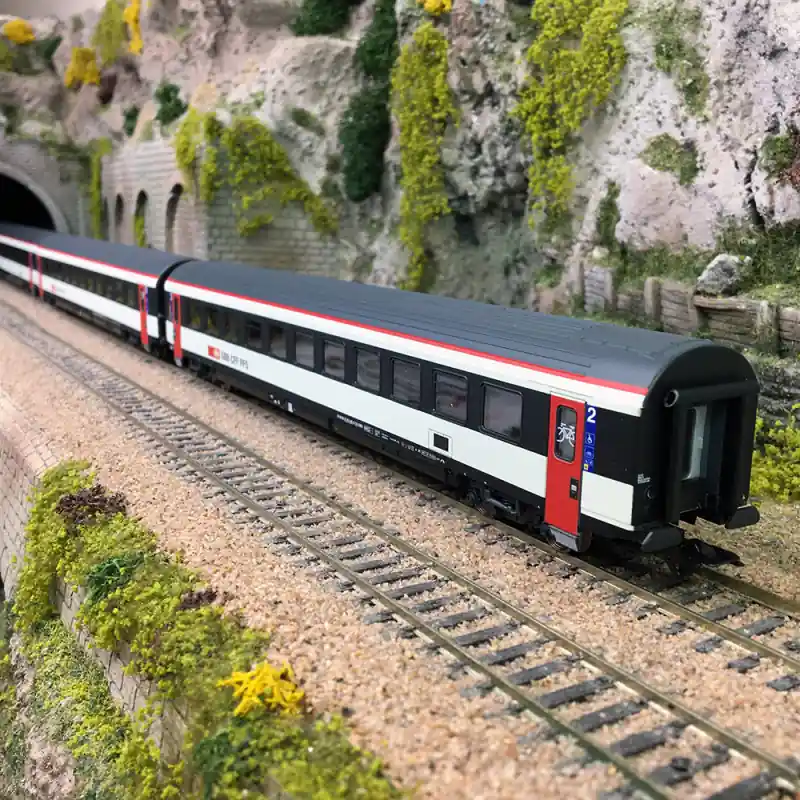 Offre Limitée Coffret 3 voitures grandes lignes EW IV B 2nd classe, Ep. VI - Marklin 42153 - HO 1/87