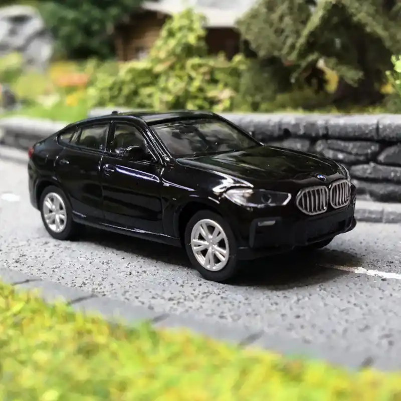 Seulement Aujourd'hui BMW X6, 2020, Noir - MINICHAMPS 870 020524 - 1/87