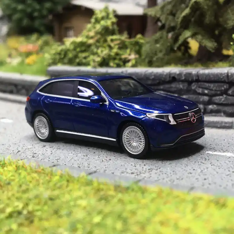 Mercedes Benz EQ AMG, Bleu - Herpa 430715-004 - HO 1/87 Vente Flash