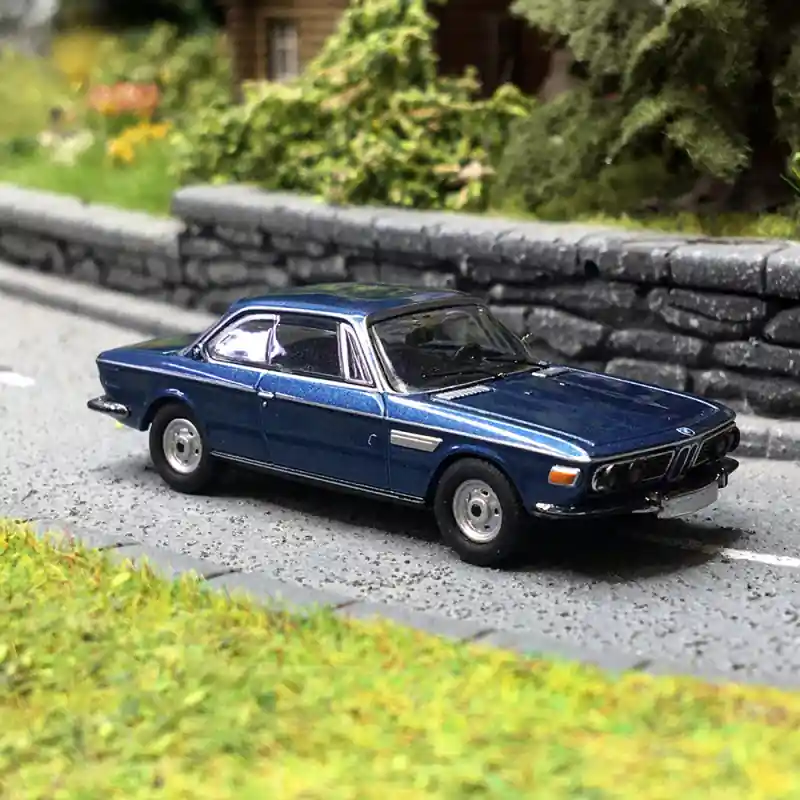 BMW 3.0 CSI, Bleu - Minichamps 870020020 - HO 1/87 Super Prix