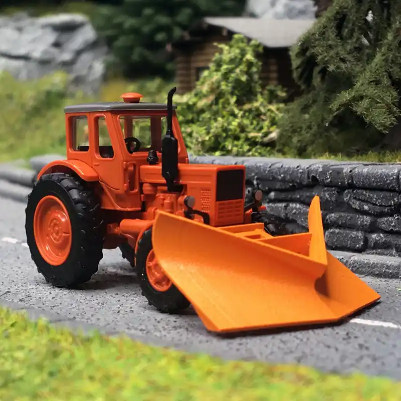 Tracteur Belarus MTS52 1965, orange - BUSCH 51355 - HO 1/87 Paiement Sécurisé
