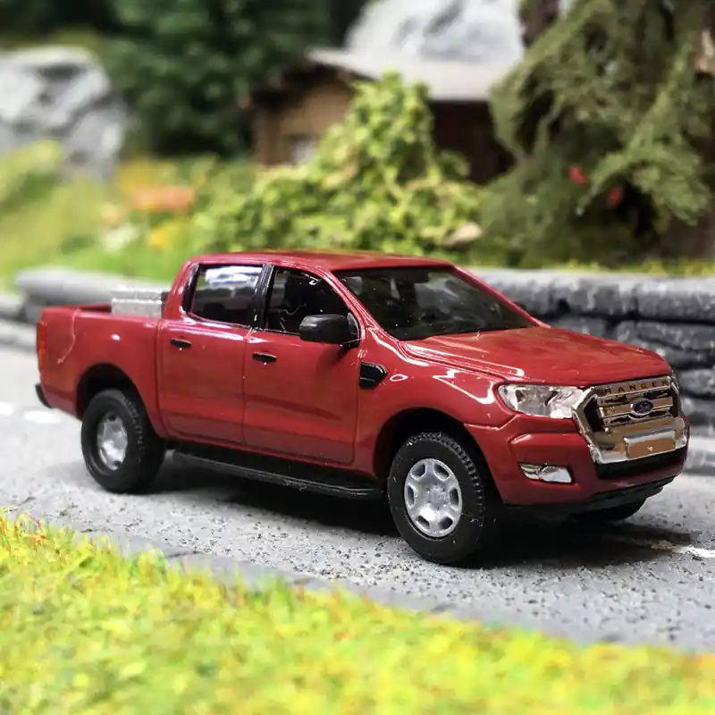 Livraison Express Ford Ranger 2016, Bordeau - BUSCH 52843 - HO 1/87