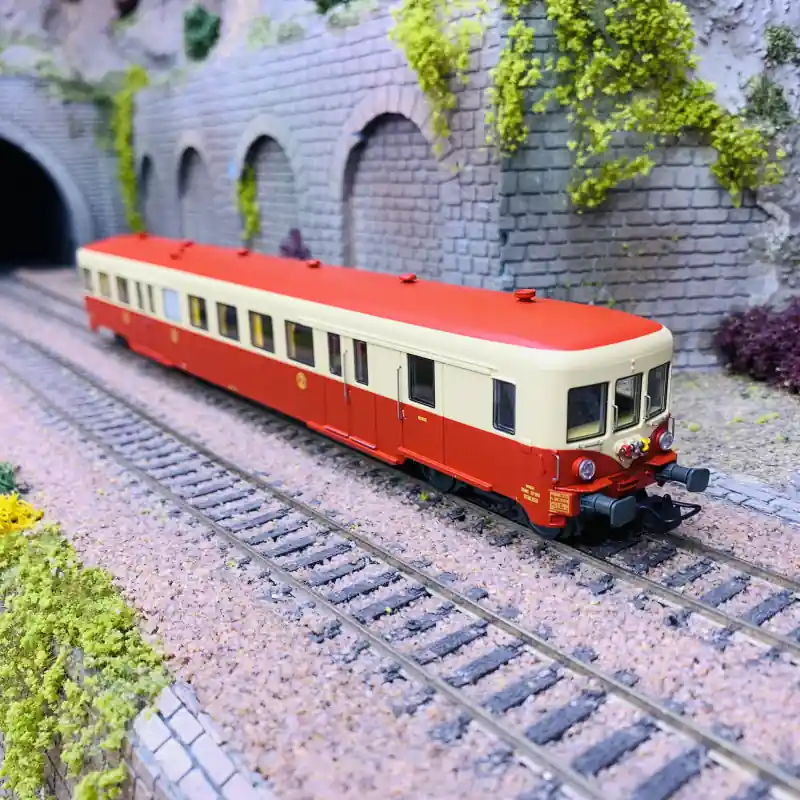 Remorque d‘autorail ZR BDX 27135, 2ème classe, SNCF, Ep IV - Digital - R37 41264D - HO 1/87 Usine Directe