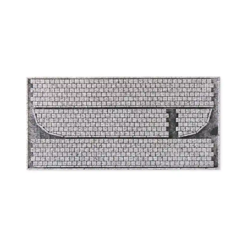 Commander Maintenant Trottoir structurel « pavés » 2,4 cm x 83 cm - NOCH 60342 - HO 1/87