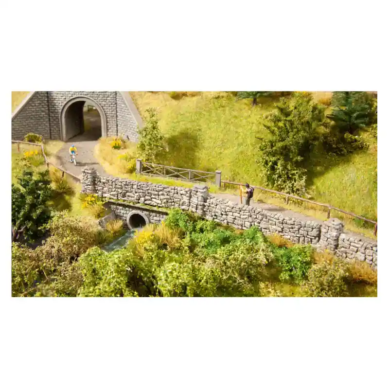 Remise Murs en pierre des champs 70 cm - NOCH 13171 - HO 1/87