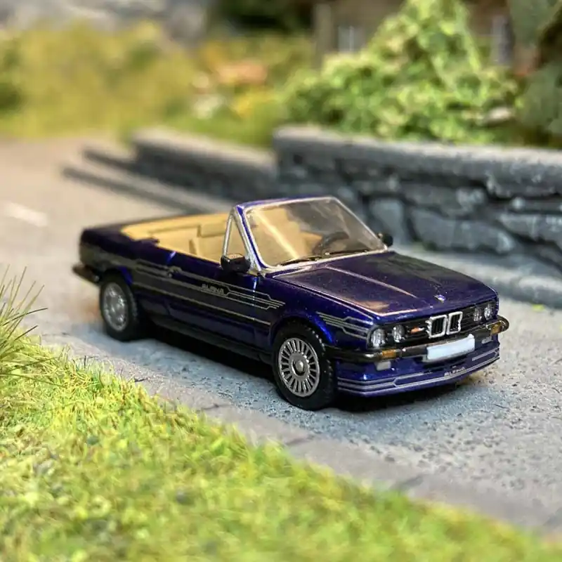 Meilleur Choix BMW Alpina C2, 2.7, cabriolet, bleu nuit métallisé - PCX 870444 - HO 1/87