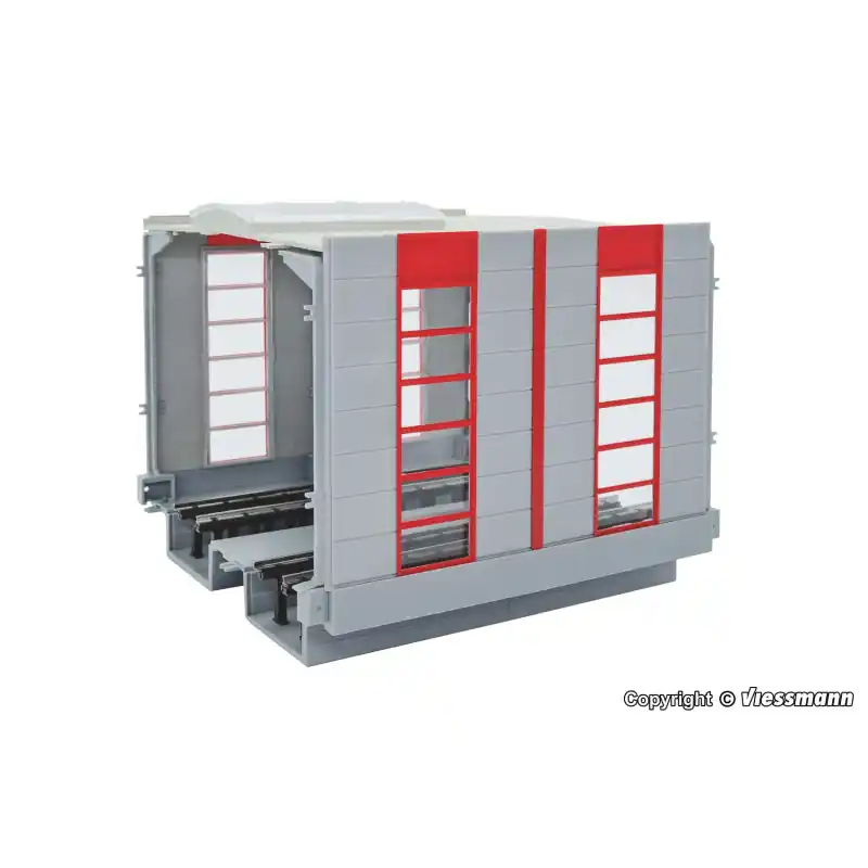 Remise Extension pour hangar de maintenance de la DB, KIBRI 39257 - HO 1/87