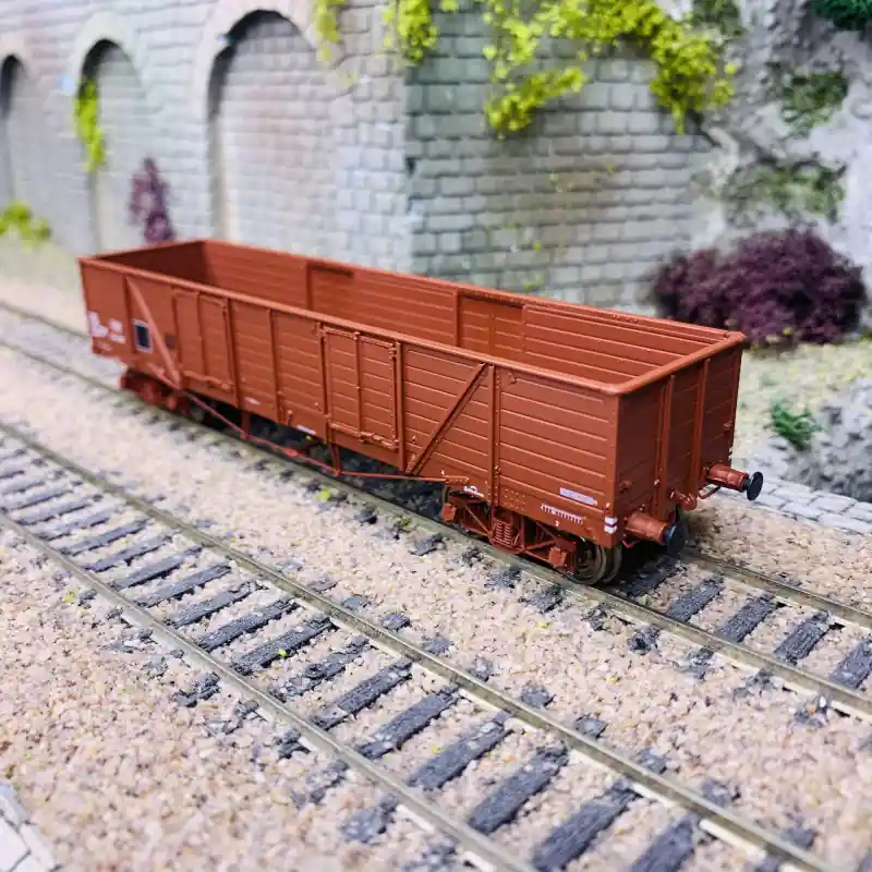 Populaire Wagon TP Tombereau, SNCF, Ep IV - REE WB857 - HO 1/87