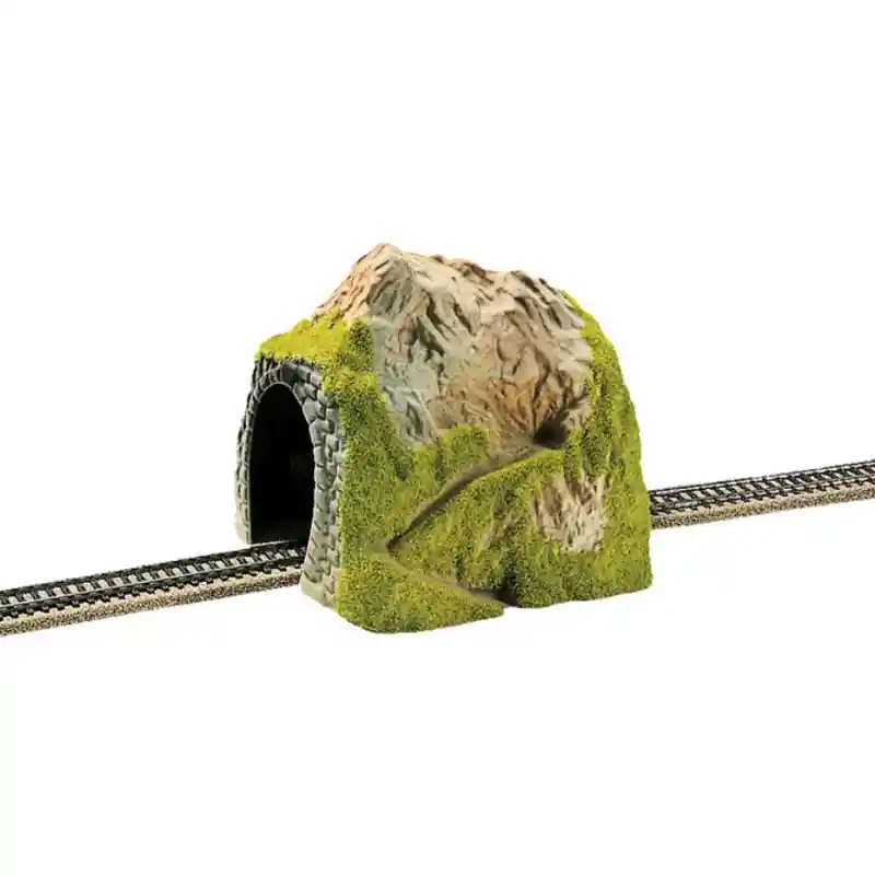 Tunnel droit 1 voie 18 x 17 x 16 cm - NOCH 02120 - HO 1/87 Super Prix