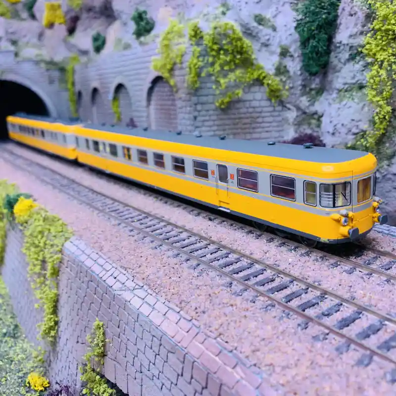 Meilleur Prix Rame RGP 2 - X 2706, Orange 432 et Béton, Bordeaux, SNCF, Époque IV, 3R Digital Son - REE MB175SAC - H0 1/87
