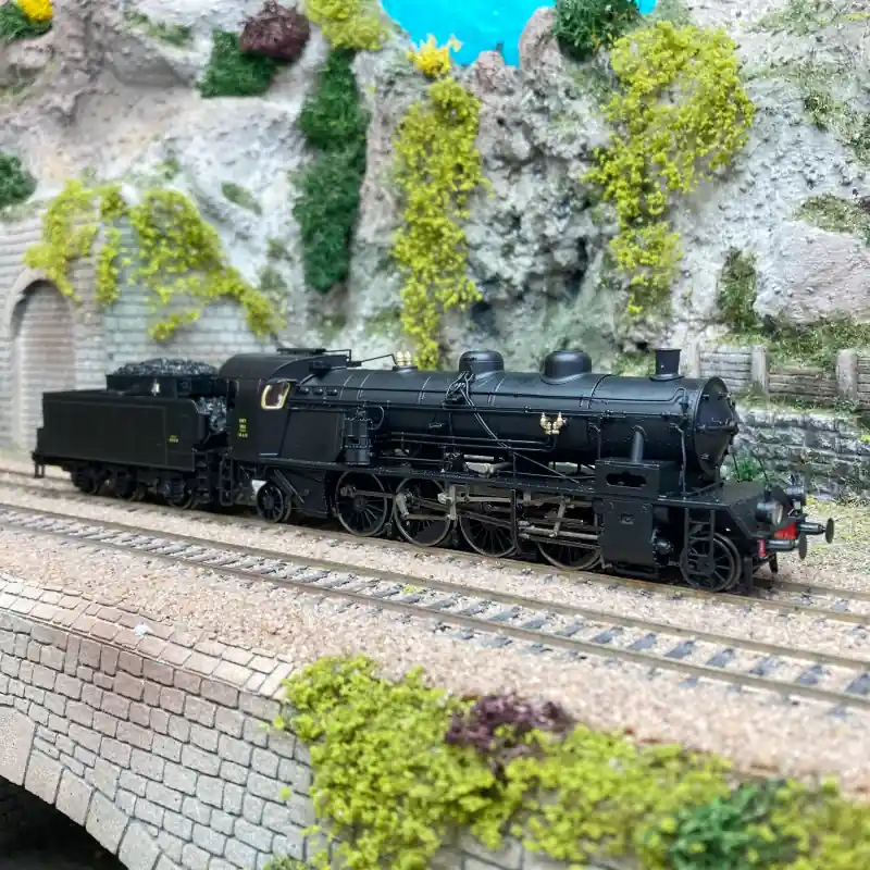 Locomotive 141 A 13 dépôt de Creil, Sncf Ep III digital son 3R - REE MB-156SAC - HO 1/87 Vente Directe