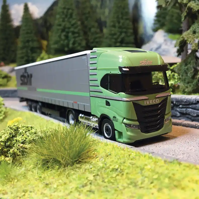 IVECO S-Way Ga Pl - SZ "Stöhr" - HERPA 315227 - HO 1/87 Prix Cassé