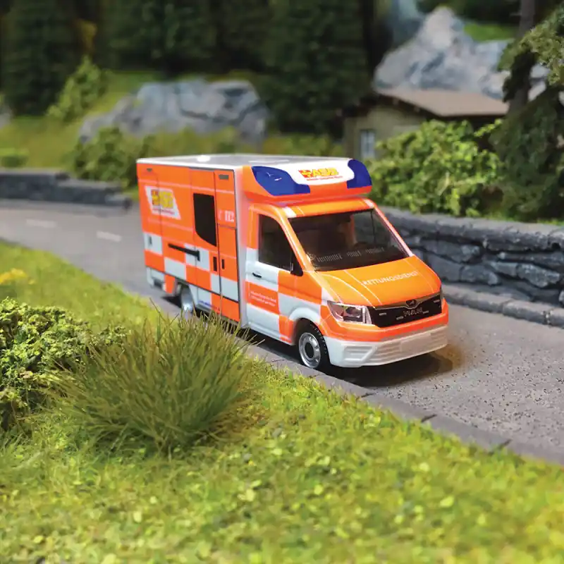 Populaire Ambulance MAN TGE RTW - HERPA 96898 - 1/87