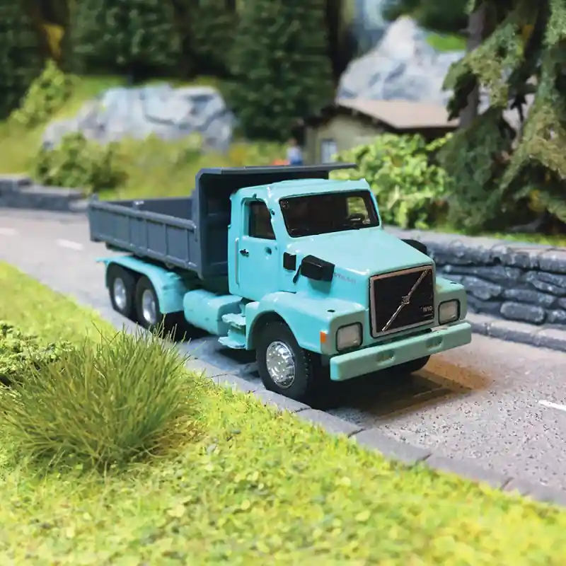 Vente Flash Camion Benne Volvo N10, Bleu / Gris - BREKINA 85655 - HO 1/87
