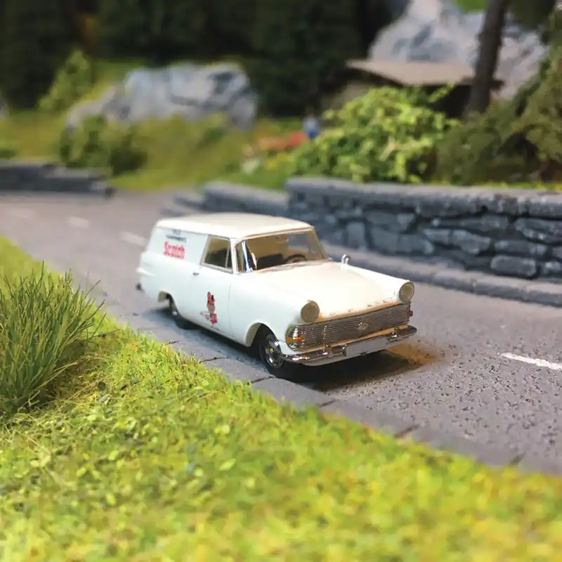 Offre Spéciale Opel Reckord P2 Break, "Colle Scotch" - BREKINA 20078 - HO 1/87