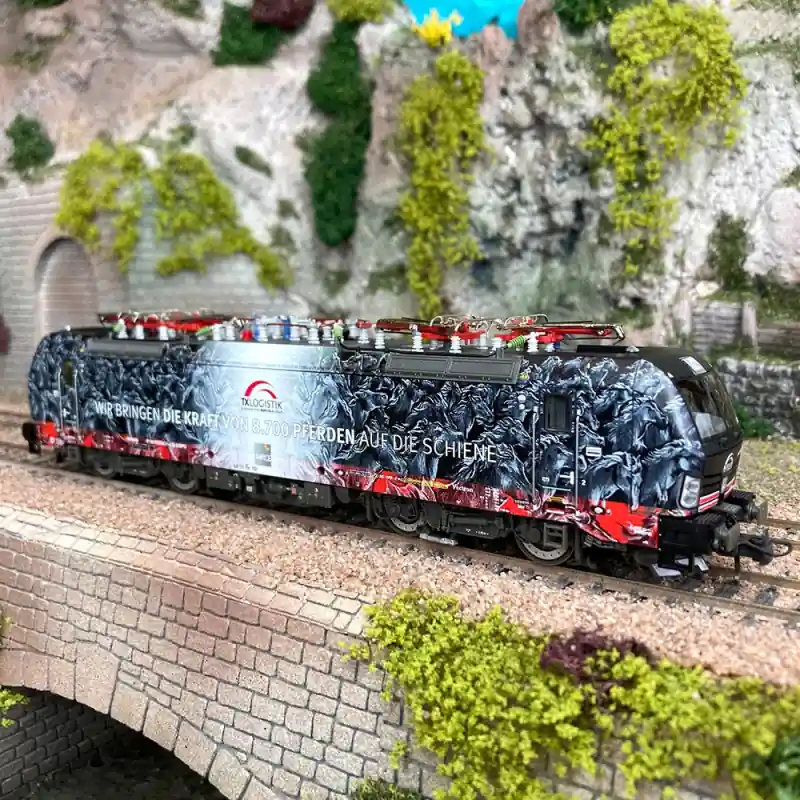Locomotive électrique 193 657-4 TX Logistik, Ep VI digital son 3R - ROCO 79962 - HO 1/87 Promotion Saisonnière