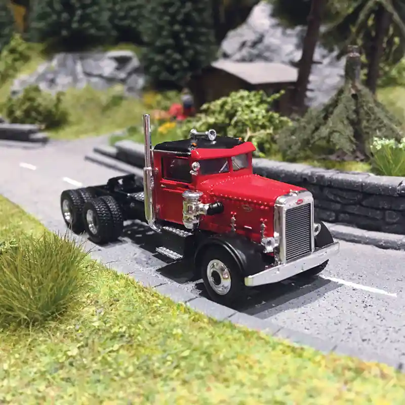 Meilleure Vente Camion Peterbilt 281, Rouge - BREKINA 85750 - HO 1/87