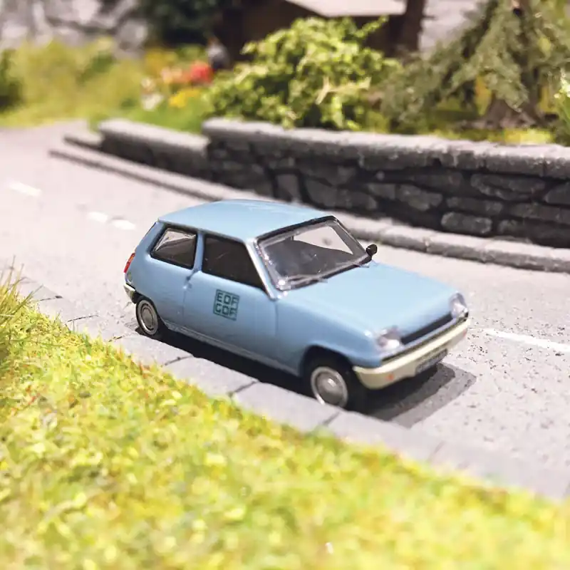 Authentique Renault 5 TL 1972 EDF GDF - REE CB147 - HO 1/87