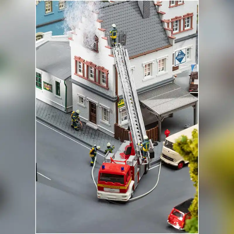 Pompiers, Set 2 (x5) - FALLER 151638 - HO 1/87 Meilleur Prix