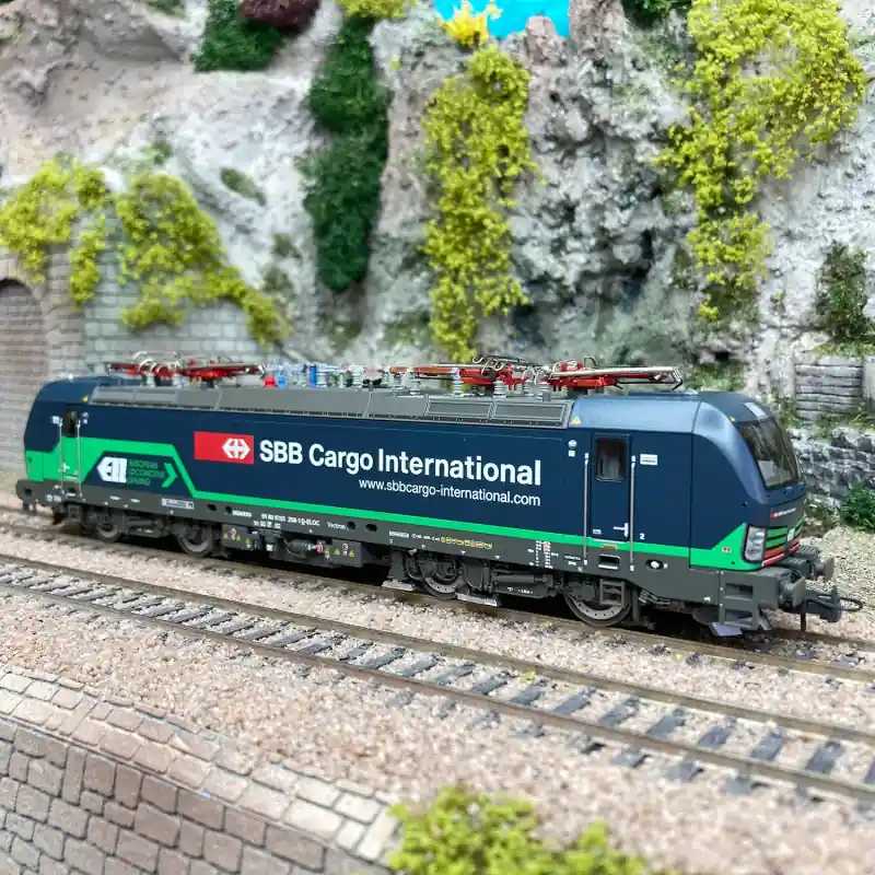 Locomotive électrique 193 258-1 "Cargo International" CFF, Ep VI digital son 3R - ROCO 79955 - HO 1/87 Soldes