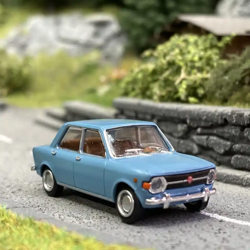 Meilleur Choix Fiat 128 Bleu - STARLINE MODELS 22528 - HO 1/87