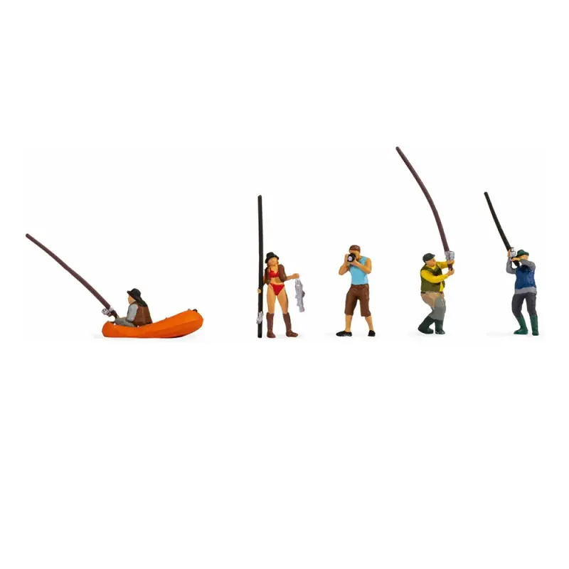 Must-Have Pêcheurs avec Canot - NOCH 15891 - HO 1/87