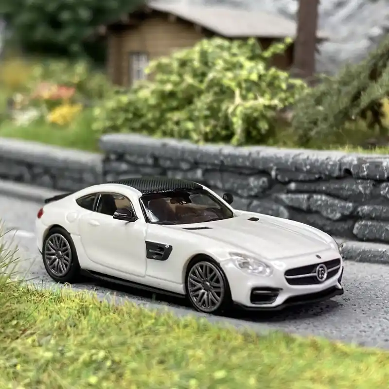 Meilleur Choix Brabus 600, base Mercedes AMG GTS 2015 - MINICHAMPS 870 037324 - HO 1/87