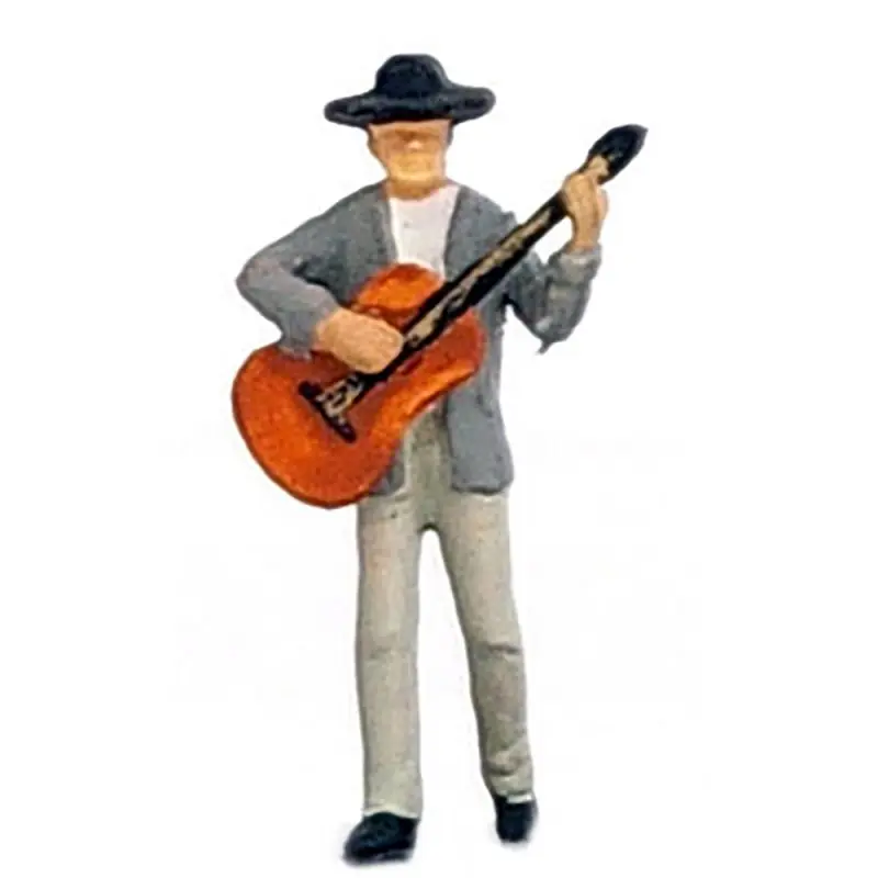 Certifié Guitariste de rue - PREISER 29067 - HO 1/87