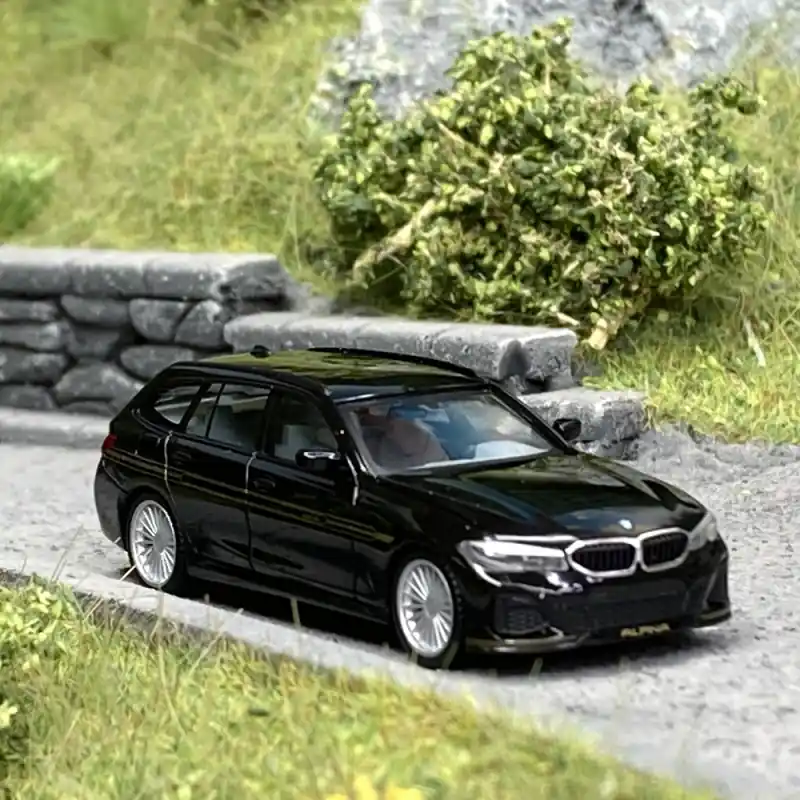 Marque BMW Alpina B3 Break Noire - HERPA 420983 - HO 1/87