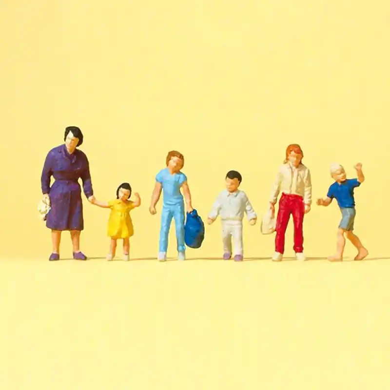 Offre Limitée Femme et enfants - PREISER 14041 - HO 1/87
