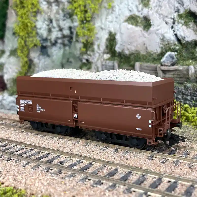 Certifié Wagon trémie type Fad, transport de calcaire ÖBB , Ep IV - MARKLIN 4623102 - HO 1/87