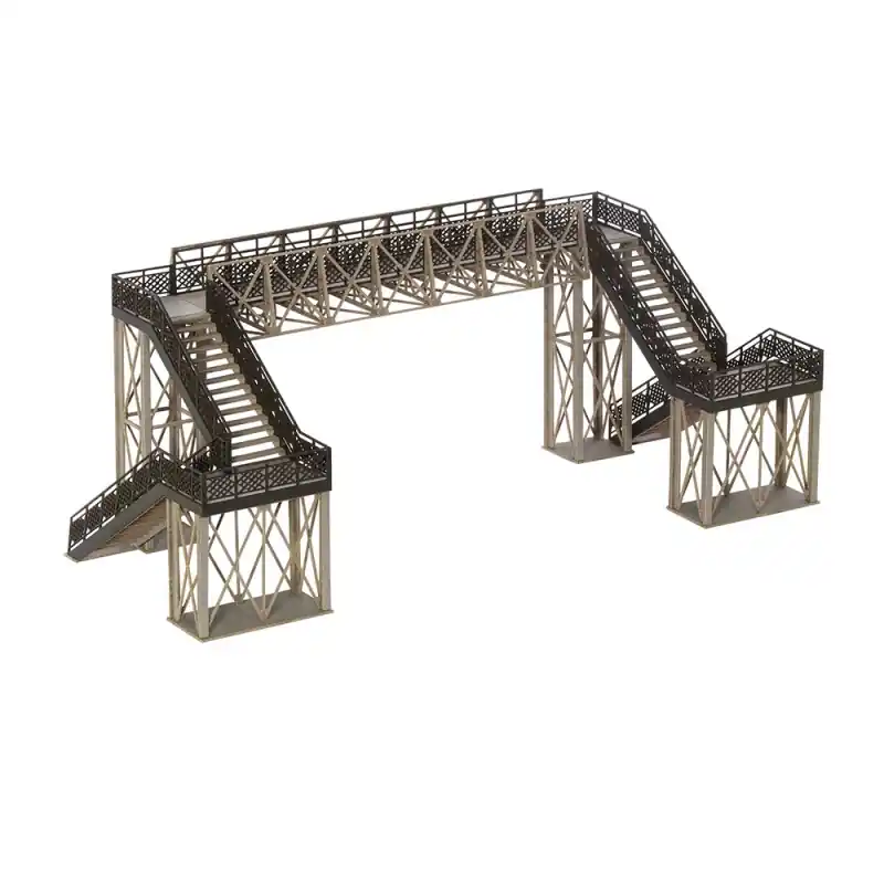 Passerelle Modulable de Base, en "treillis d‘acier" Laser Cut 247 mm - NOCH 67070 - HO 1/87 Usine Directe