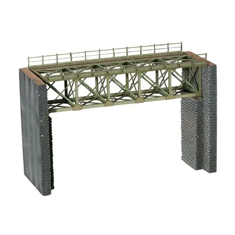 Pont en "treillis d‘acier" Laser Cut 188 mm - NOCH 67010 - HO 1/87 Pas Cher