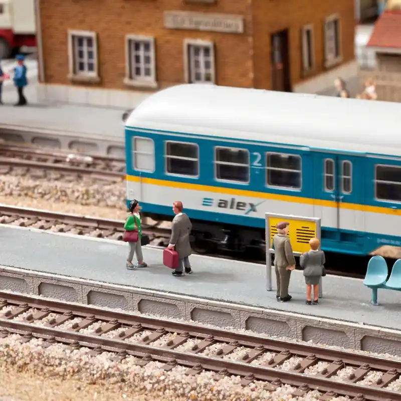Quai universel - Laser Cut 271 mm - NOCH 66008 - HO 1/87 Expédition Rapide