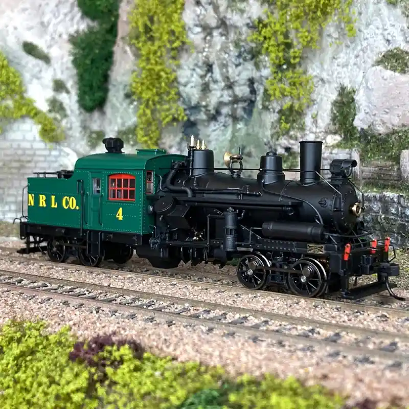 Commande En Gros Locomotive vapeur Heisler "NRLC" 4 US, Ep III - RIVAROSSI HR2883 - HO 1/87