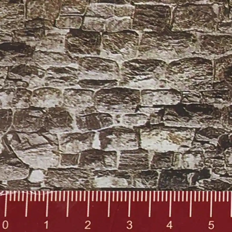 Nouvel Arrivage Longue plaque "Mur de granit" Souple -HO 1/87- NOCH 57700