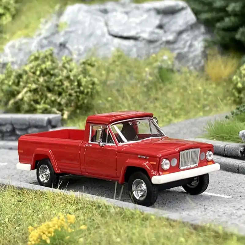 Commander Vite Jeep Gladiator A Rouge - BREKINA 19816 - HO 1/87