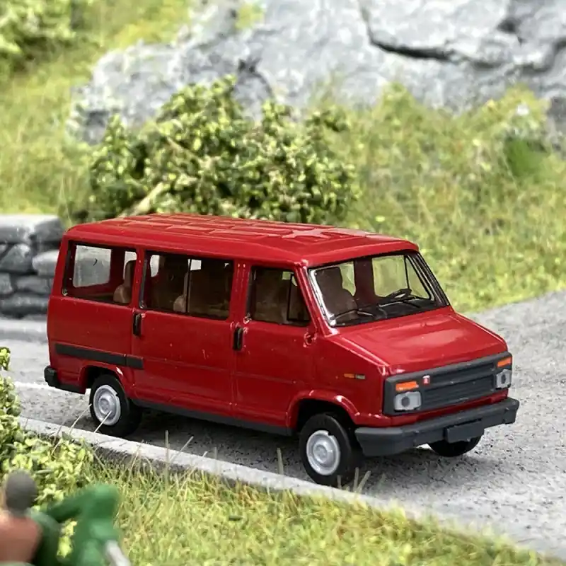 Commande En Gros Citroën C25, 1982, Rouge - BREKINA 3071 - HO 1/87