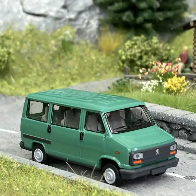 Peugeot "J5" Vert - BREKINA / SAI 7160 - HO 1/87 Affaire À Saisir