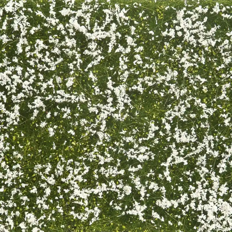 Tapis de feuillage sécable 12 x 18 cm Prairie blanche - NOCH 07256 Prix Promo
