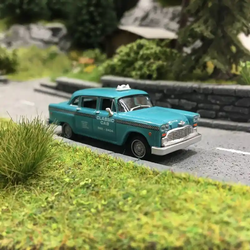 Pas Cher Taxi Checker Cab Seattle-HO 1/87-DRUMMER 58936