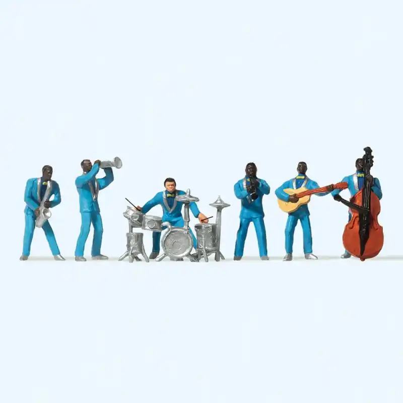 Groupe de Jazz-HO 1/87-PREISER 10112 Seulement Aujourd'hui