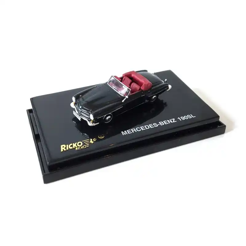 Dernière Chance Mercedes 190 SL Noire -HO 1/87-RICKO 38193